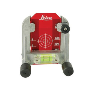 A Leica Target Assembly for Piper pipe laser 725858 on a white background.