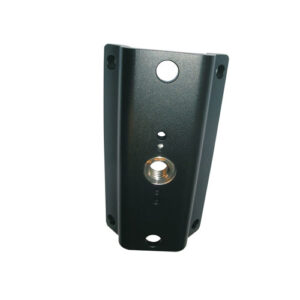 A Leica Trivet Mounting Bracket for Piper Pipe Lasers 746159 with a hole in it.