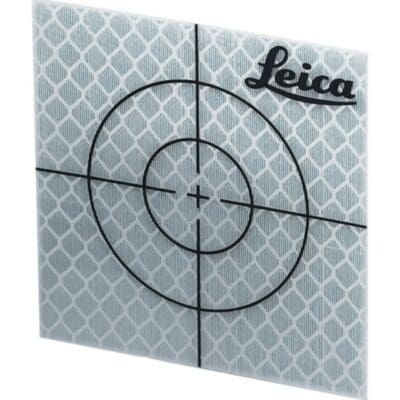 Leica image with crosshair target design.