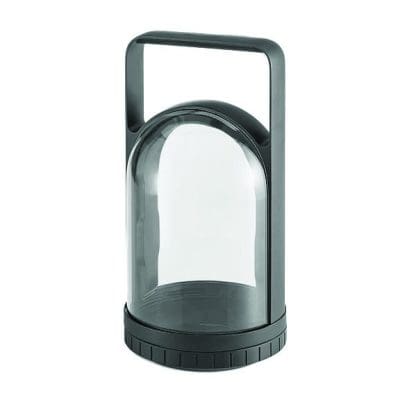 Modern portable lantern with a handle.