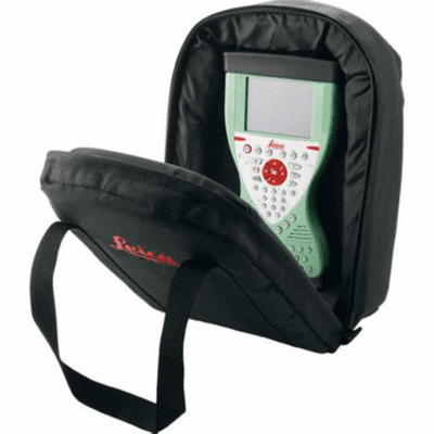 Leica device in carrying case.