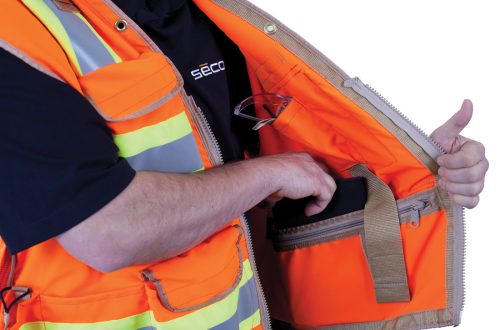 Seco 8265 Series Safety Utility Vest, CNSI/ISEA Class 2 - Image 3