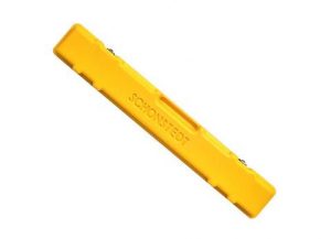 A yellow plastic tool with a handle on a white background, the Schonstedt Hard Carrying Case for GA-72 Series.