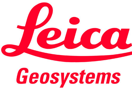 Leica Geosystems logo in red text.