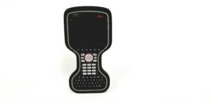 Leica handheld device with a keyboard interface.