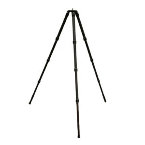 A tripod with two legs on a white background.