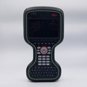 A Leica CS20 CDMA Disto Field Controller - Pre-owned 823167-2492374 with a keyboard on it.