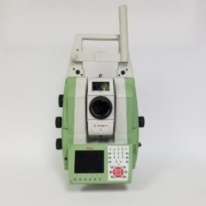 A Leica NOVA MS50 1", MultiStation, Pre-Owned 805088-367003 surveying camera on a white background.