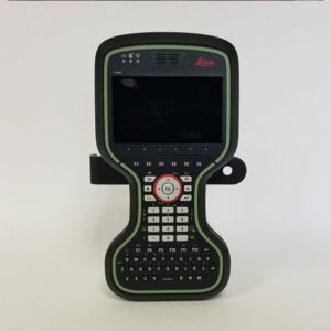 A Leica CS20 CDMA Disto Field Controller - Pre-owned 823167-2491482 with a keyboard and a phone on it.