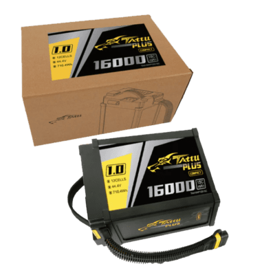 TATTU PLUS 16000mAh battery pack.