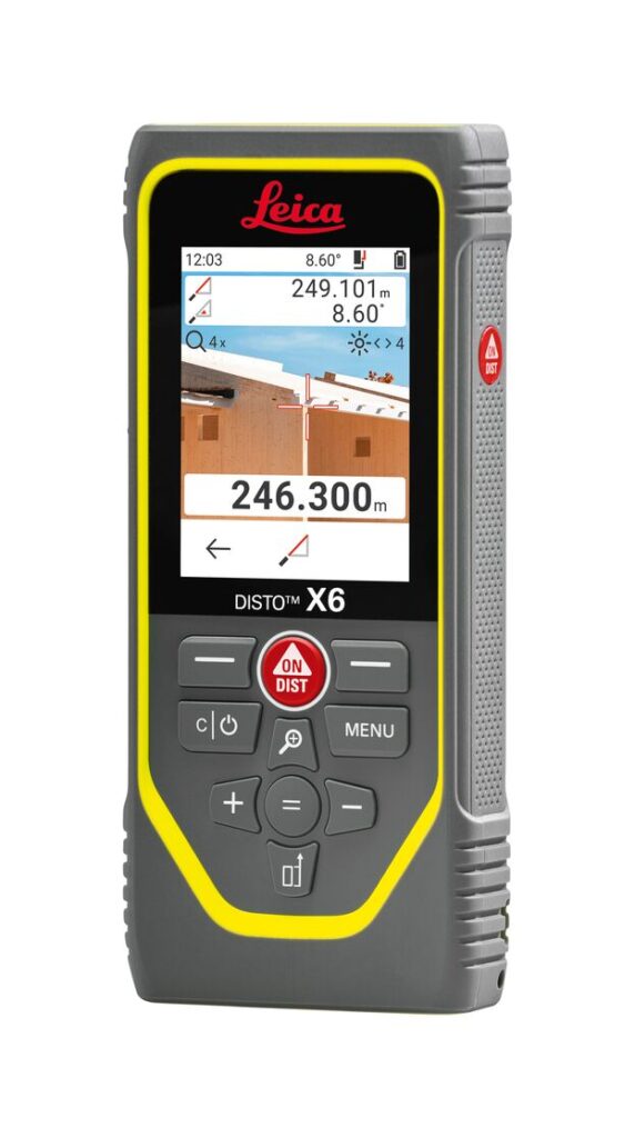 Leica Disto X6 laser distance meter.