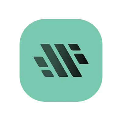 Here's an alt tag for the image: `Abstract logo design`