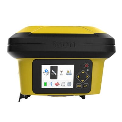 Yellow Icon RTK GNSS receiver.