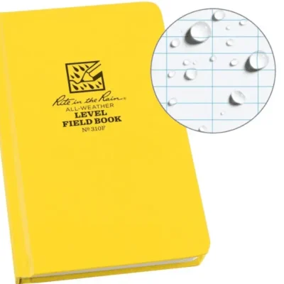 Yellow Rite in the Rain field book.