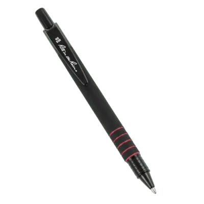 Black Ritter pen with red accents.