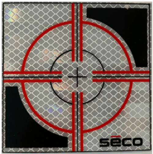 Seco Retro-Reflective Survey Target 30x30mm