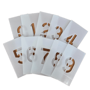 CH Hanson 70350 Heavy Duty Stencil Set 0-9