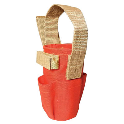Paint Can Holder with Pockets and Belt Loop