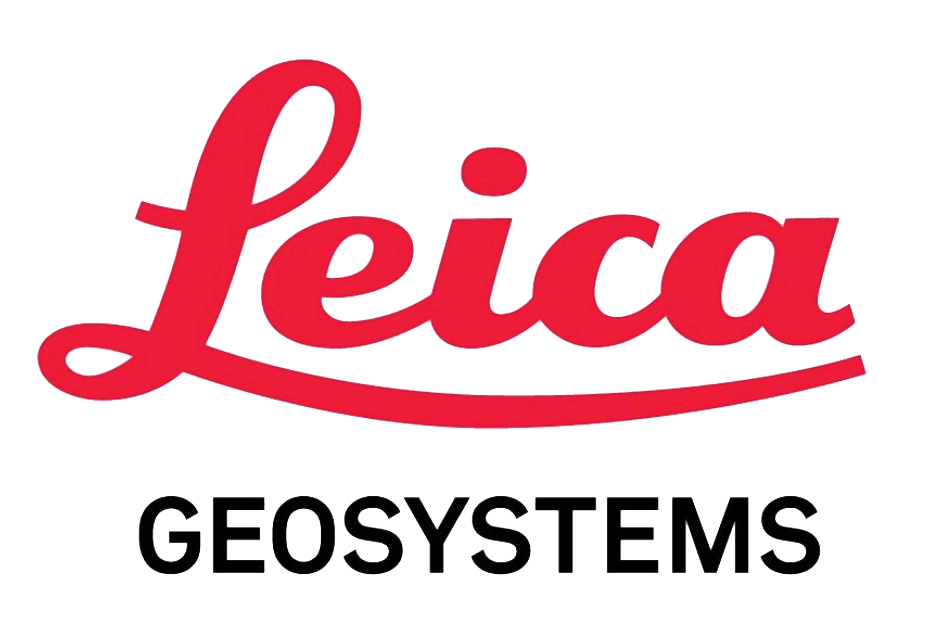 Leica Geosystems red and black logo.