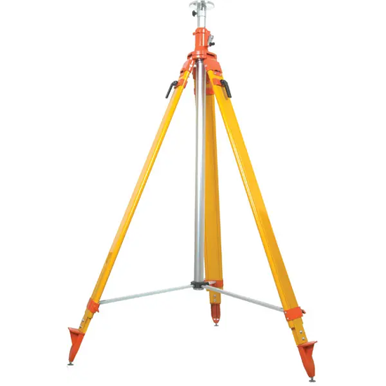 Seco Heavy-Duty, Extra-Tall Elevator Tripod – Orange 5321-17-ORG