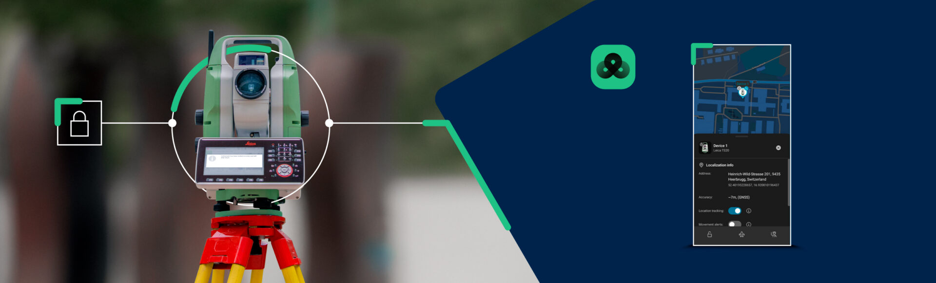 GeoCloud Protect: Integrated total station security