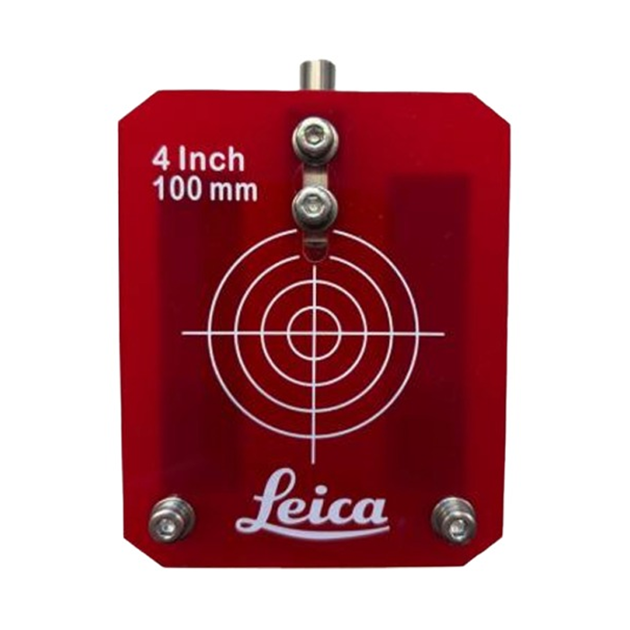 Leica PT-100 Red Target Plate 1009891