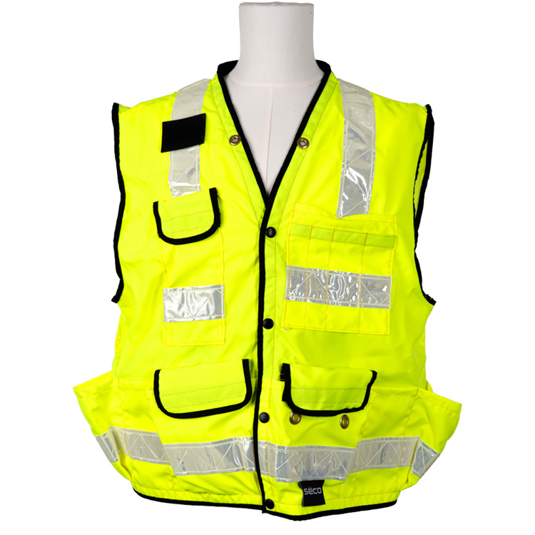 Seco 8069 Safety Utility Vest, ANSI/ISEA Class 2 - Image 2