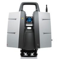 Leica-P40-P30-3 3D laser scanner device with handle.