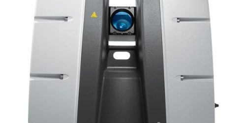 3D laser scanner device with handle.